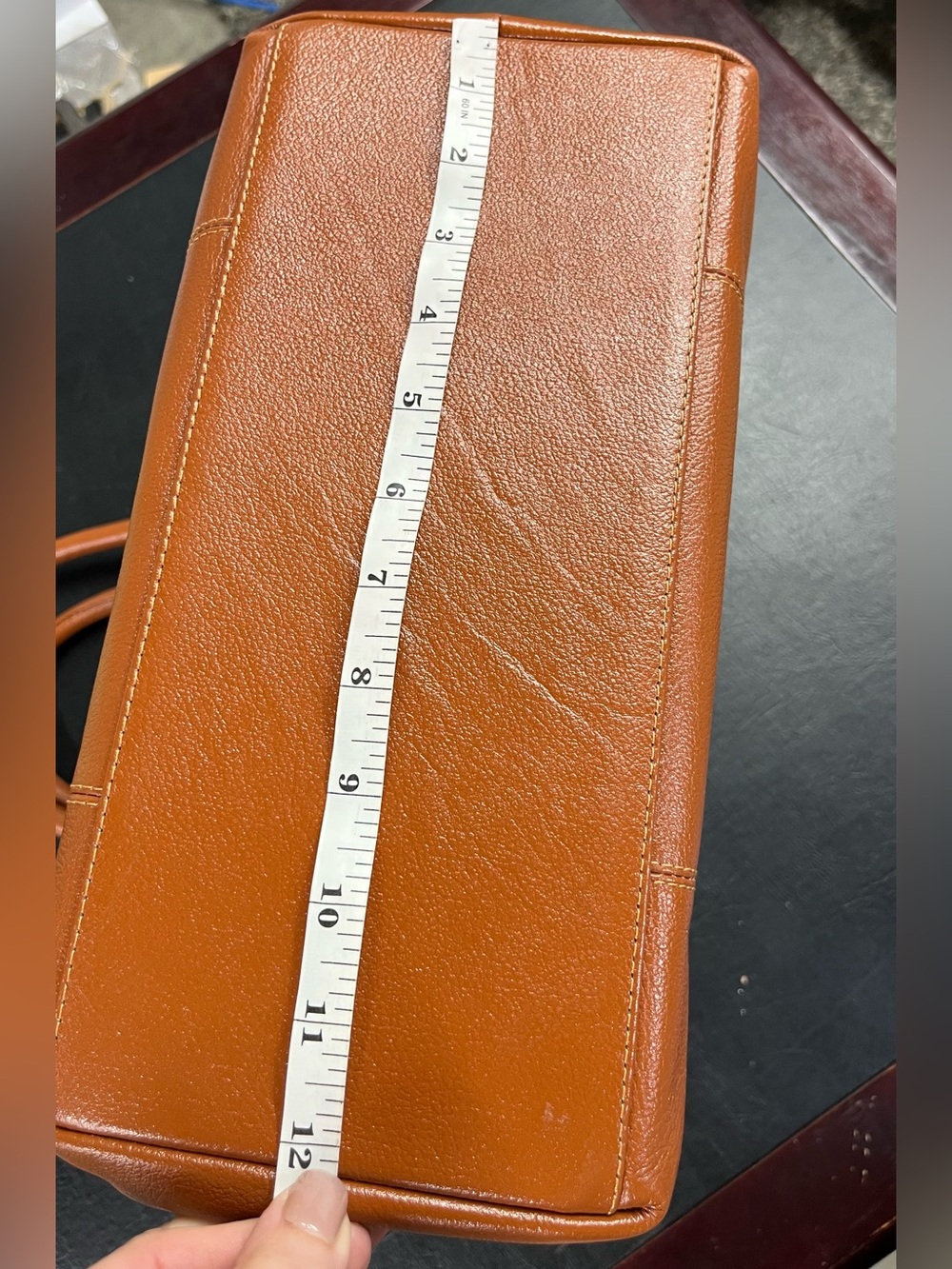 Faux leather bag with SW style accents - Picture 11 of 12